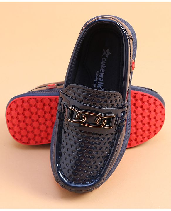 Cute Walk by Babyhug Slip on Party Wear Loafer - Brown