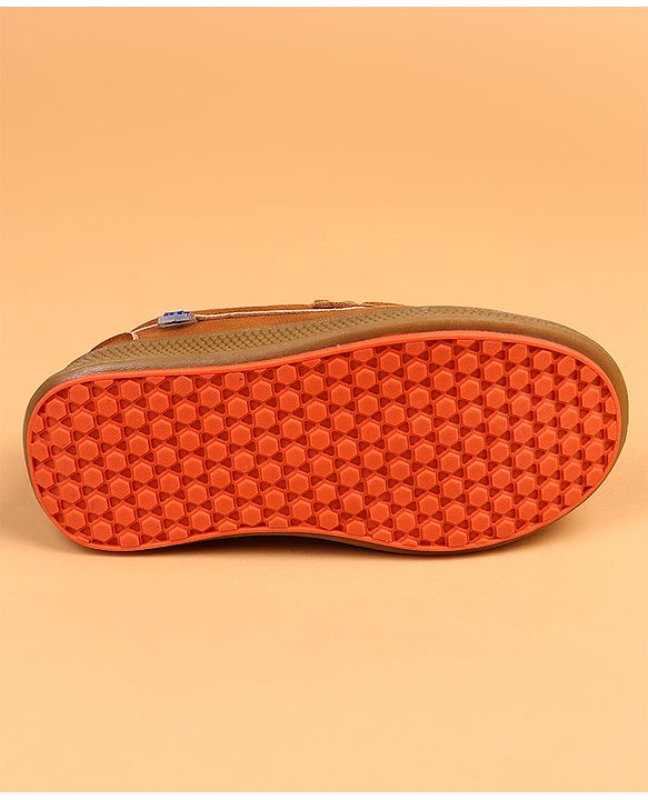 Cute Walk by Babyhug Slip On Solid Loafers - Brown