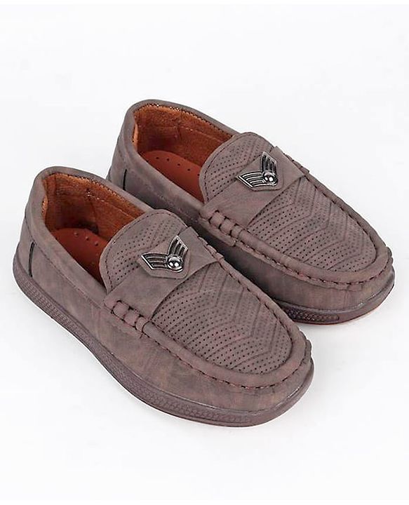 Pine Kids Slip On Loafers - Brown