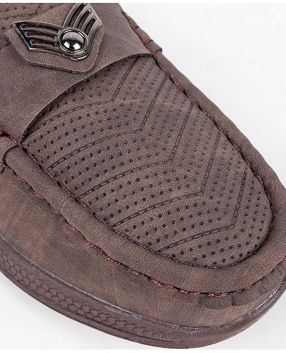 Pine Kids Slip On Loafers - Brown