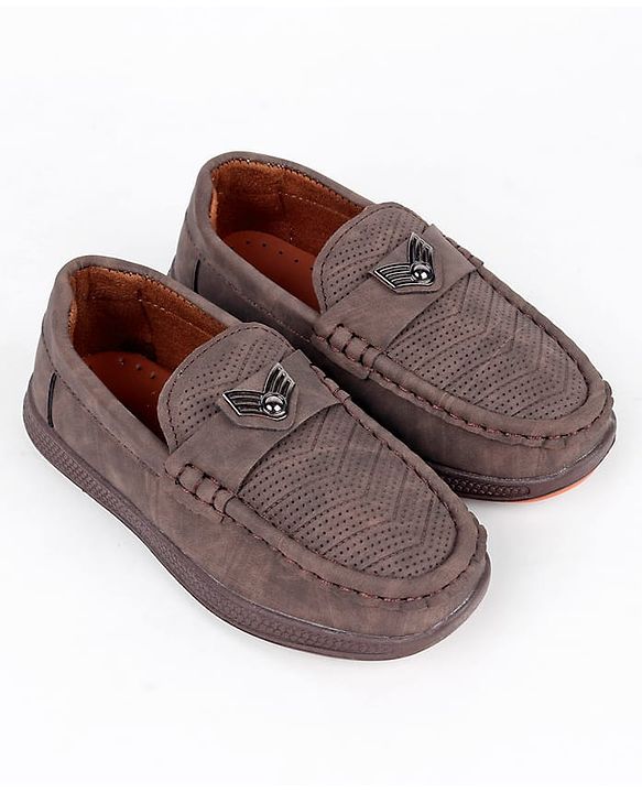 Pine Kids Slip On Loafers - Brown