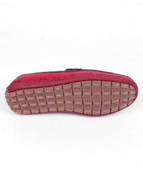 Pine Kids Slip On Loafers - Maroon