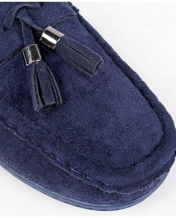 Pine Kids Slip On Loafers - Navy Blue