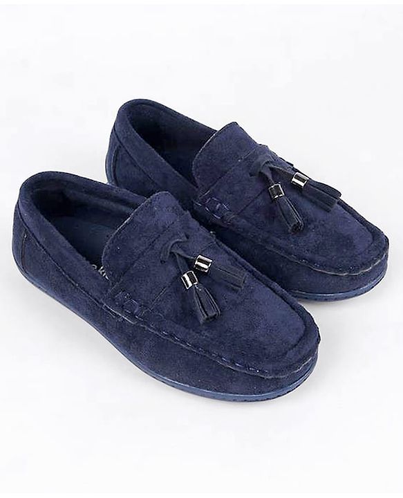 Pine Kids Slip On Loafers - Navy Blue