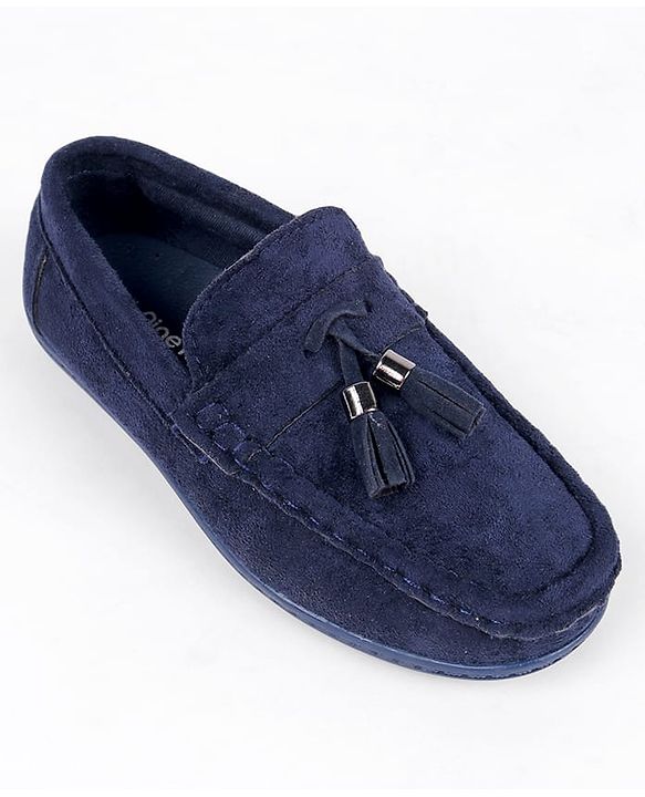 Pine Kids Slip On Loafers - Navy Blue