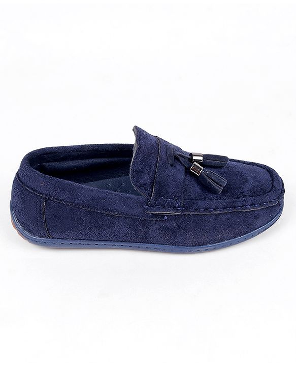 Pine Kids Slip On Loafers - Navy Blue