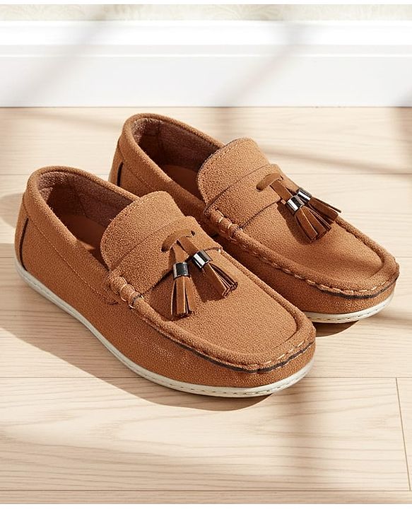 Pine Kids Slip On Loafers - Maroon