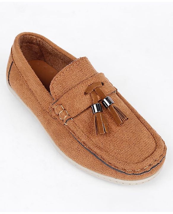 Pine Kids Slip On Loafers - Maroon