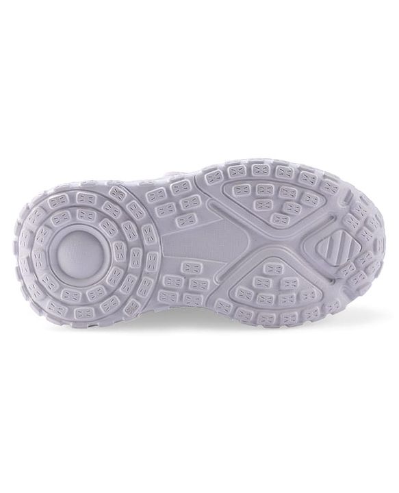 Cute Walk by Babyhug Velcro Closure Sneakers with Lace Detailing - Purple