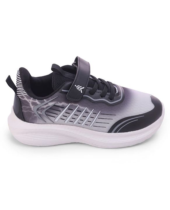 Pine Kids Velcro Closure Sneaker Shoes - Black