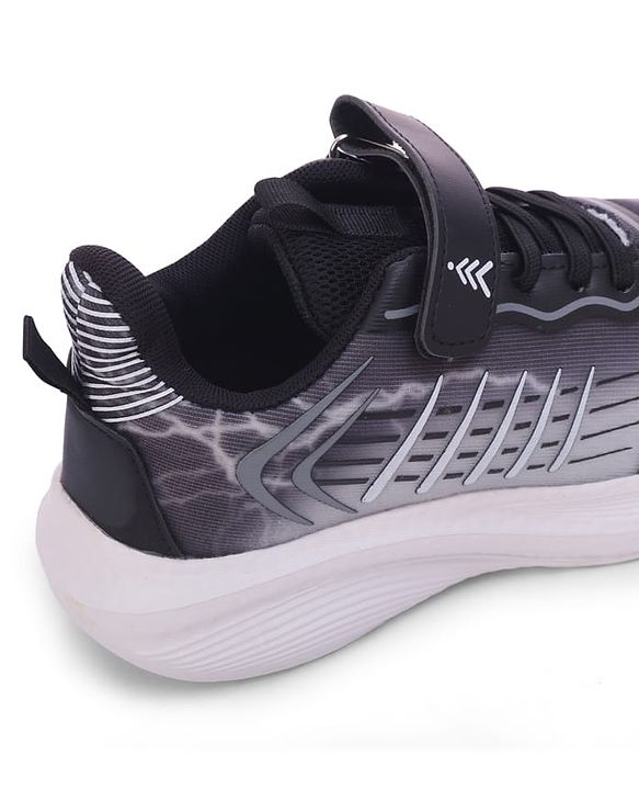 Pine Kids Velcro Closure Sneaker Shoes - Black