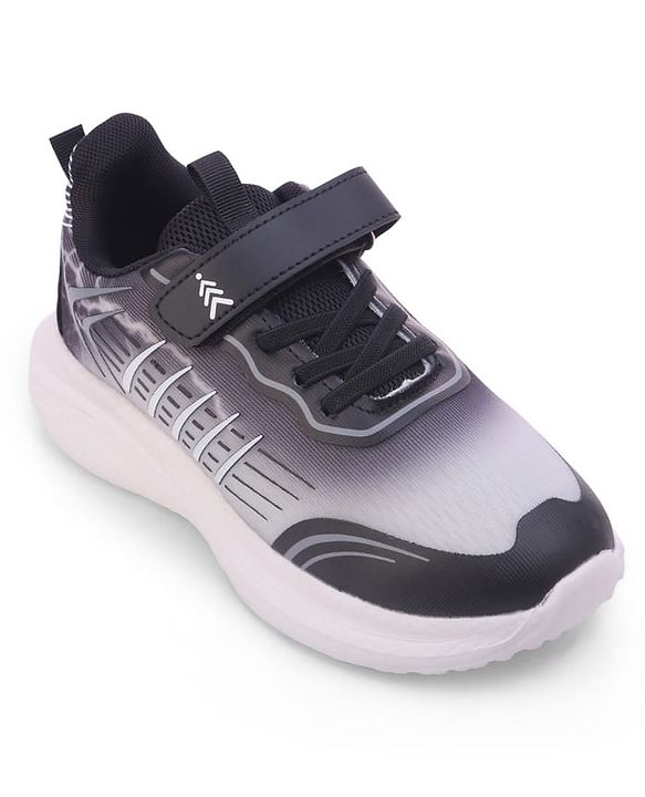 Pine Kids Velcro Closure Sneaker Shoes - Black