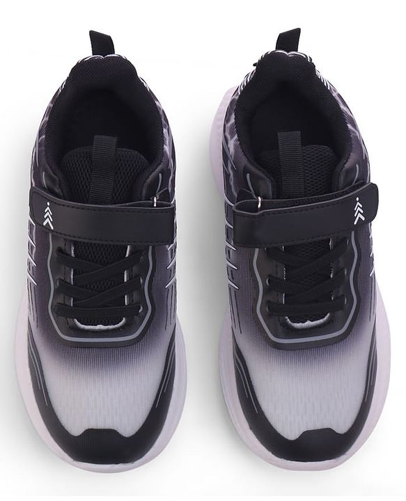 Pine Kids Velcro Closure Sneaker Shoes - Black