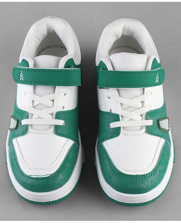 Pine Kids Sneaker Shoes With Velcro Closure - Green