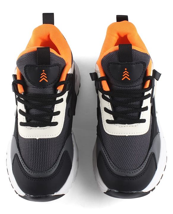 Pine Kids Lace Up Sneaker Shoes - Grey