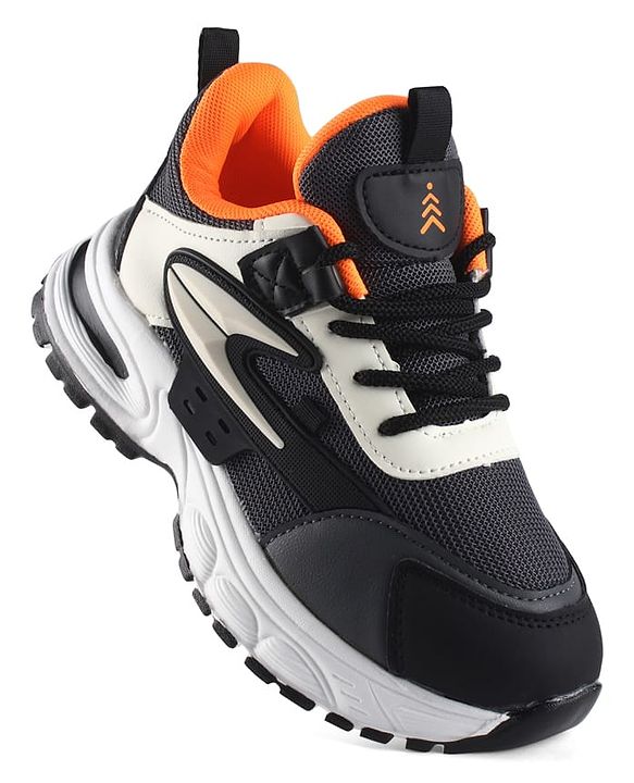Pine Kids Lace Up Sneaker Shoes - Grey