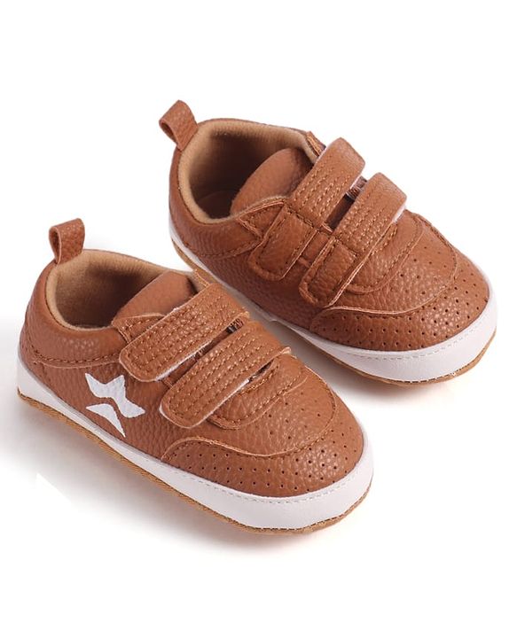 Cute Walk by Babyhug Velcro Closure Booties - Blue