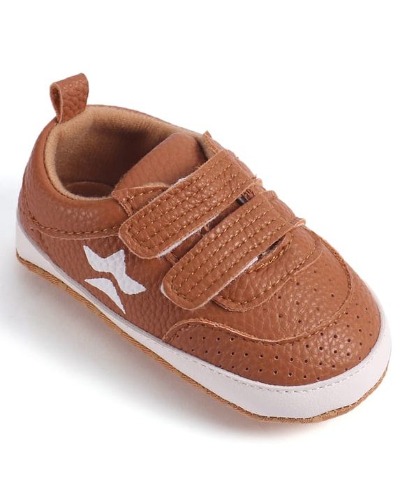 Cute Walk by Babyhug Velcro Closure Booties - Blue