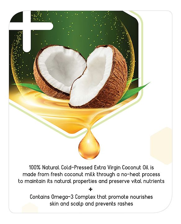 Babyhug Advanced Cold-Pressed Virgin Coconut Oil - 1 Ltr