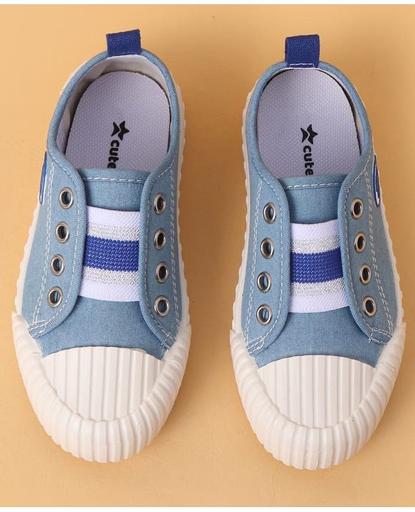 Cute Walk by Babyhug Casual Slip on Shoes - Blue