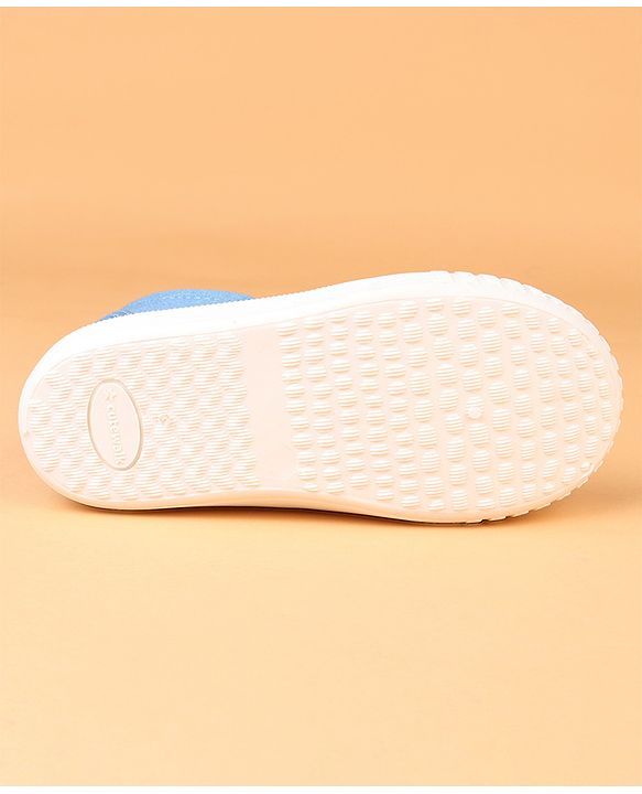 Cute Walk by Babyhug Slip On Casual Shoes With Dino Embroidery - Blue