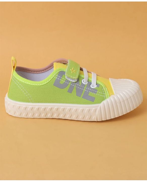 Cute Walk by Babyhug Casual Shoes With Velcro Closure - Yellow