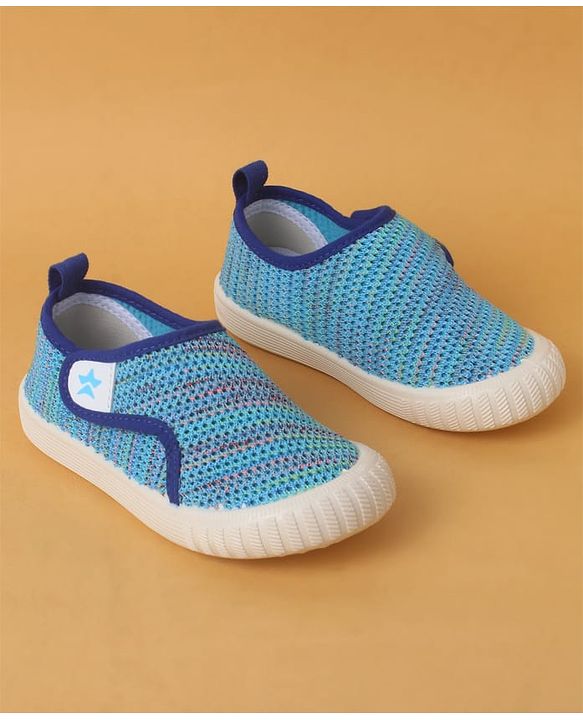 Cute Walk by Babyhug Casual Shoes with Velcro Closure - Blue