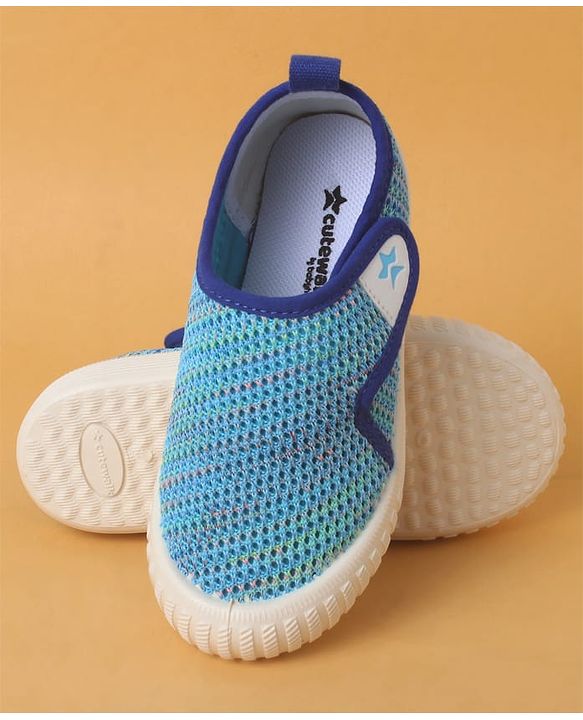 Cute Walk by Babyhug Casual Shoes with Velcro Closure - Blue