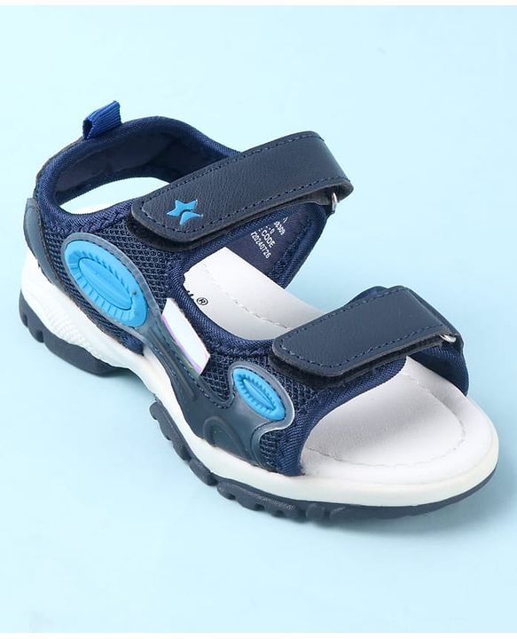 Cute Walk by Babyhug Sandals with Velcro Closure - Grey