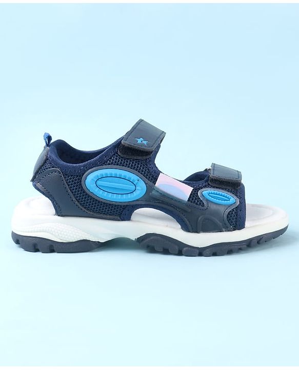 Cute Walk by Babyhug Sandals with Velcro Closure - Grey