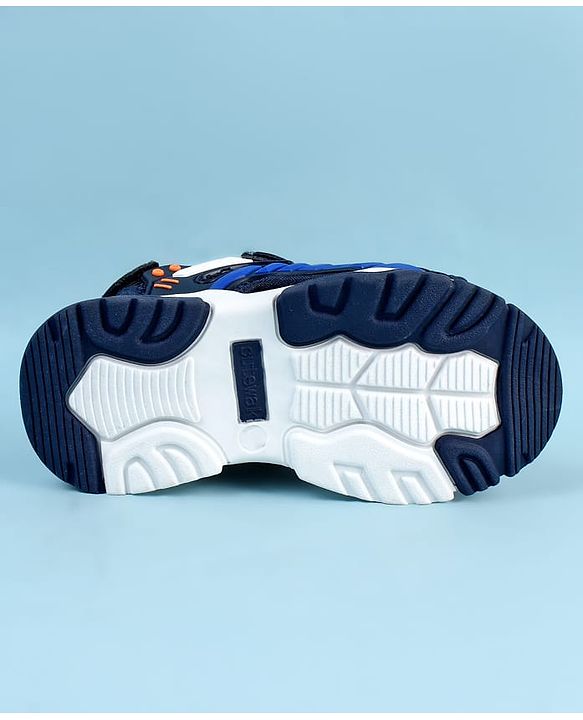 Cute Walk by Babyhug Sandals With Velcro Closure - Navy Blue