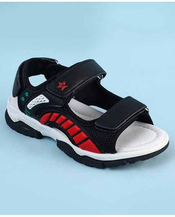 Cute Walk by Babyhug Sandals With Velcro Closure - Navy Blue