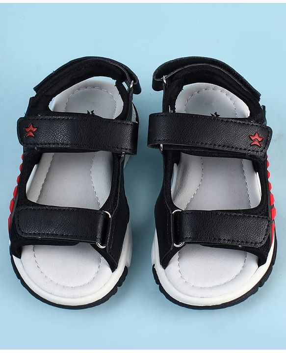 Cute Walk by Babyhug Sandals With Velcro Closure - Navy Blue