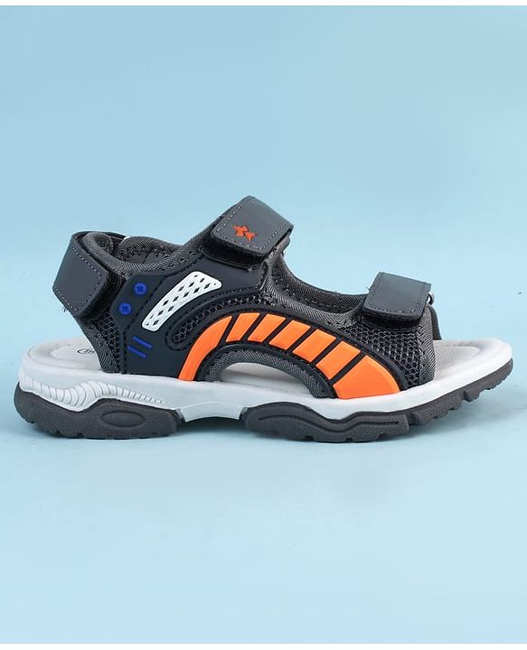 Cute Walk by Babyhug Sandals With Velcro Closure - Navy Blue