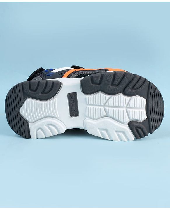 Cute Walk by Babyhug Sandals With Velcro Closure - Navy Blue