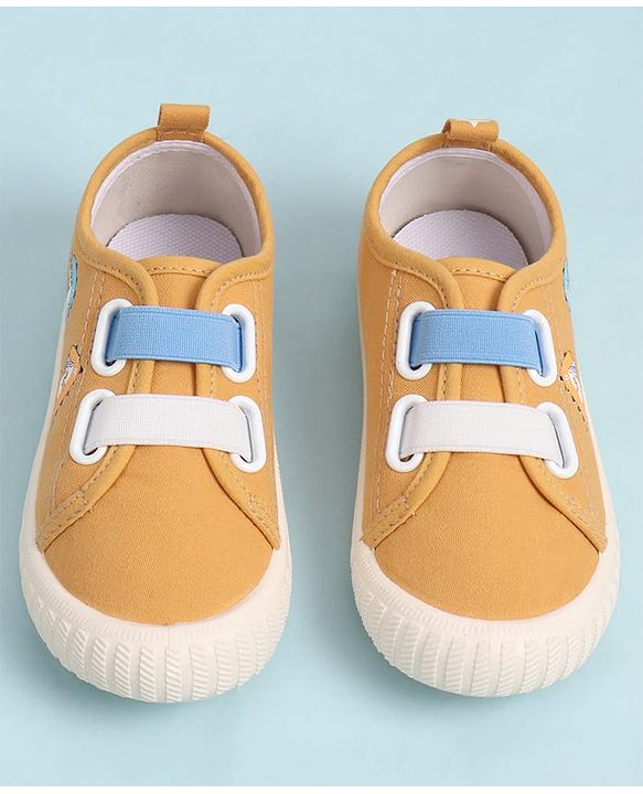 Cute Walk by Babyhug Slip On Casual Shoes With Dino Print - Red