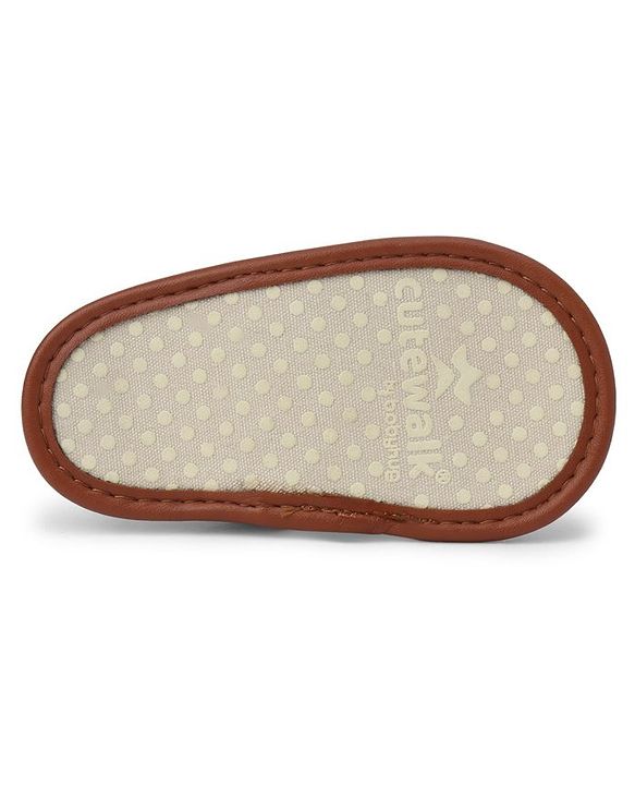 Cute Walk by Babyhug Velcro Closure Solid Booties - White