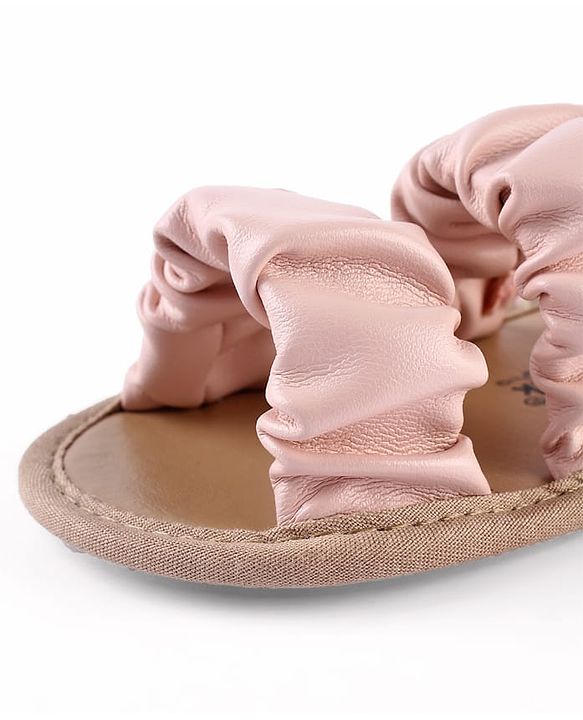 Cute Walk by Babyhug Booties  with Back Strap - Pink