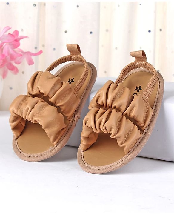 Cute Walk by Babyhug Booties  with Back Strap - Pink