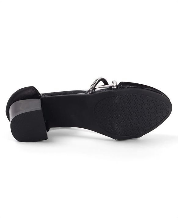 Pine Kids Slip On Embellished Ballerina - Black