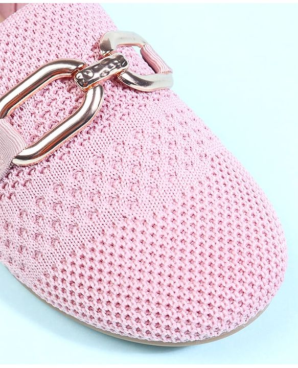 Cute Walk by Babyhug Slip On Solid Ballerina - Beige