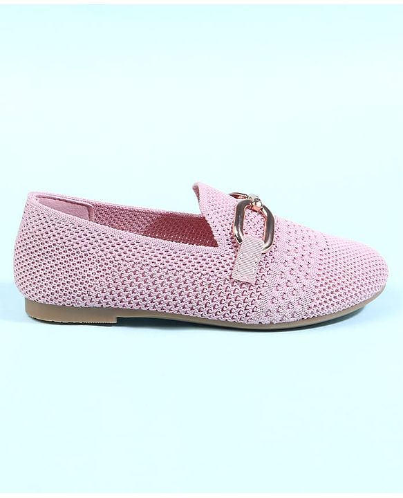 Cute Walk by Babyhug Slip On Solid Ballerina - Beige