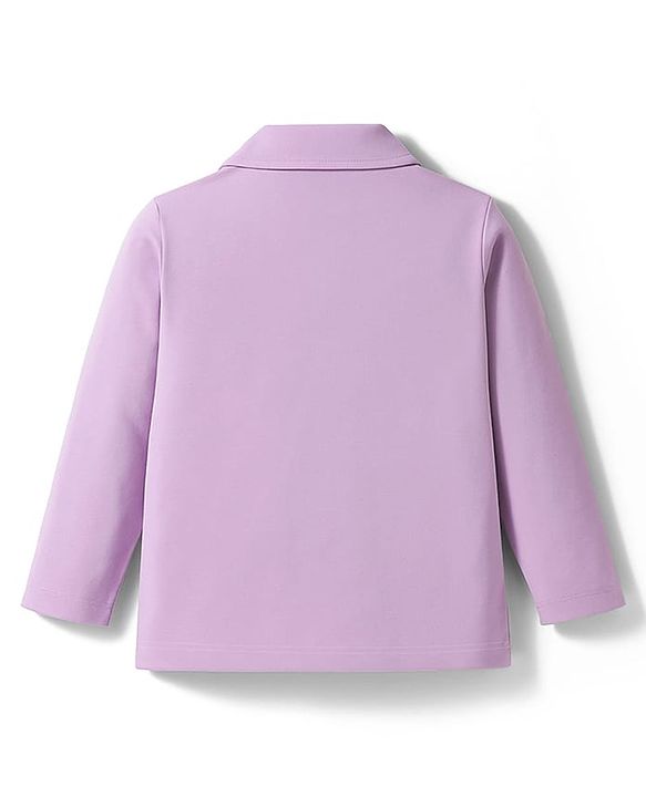 Babyhug Disney Single Jersey Knit Full Sleeves Night Suit With Winnie The Pooh Graphics - Lavender
