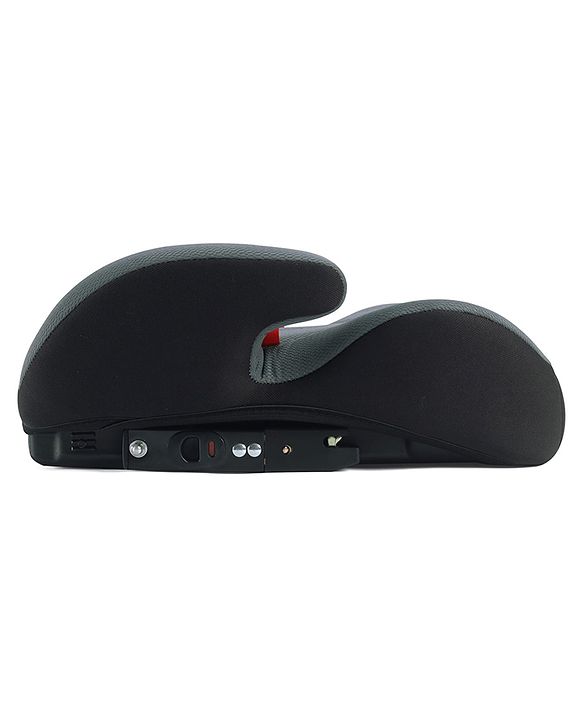 Babyhug ISOFIX Booster Seat | Forward Facing (2236kg) | Age group 3 (6 - 12 year Old) ECE R44/04 |Black & Grey