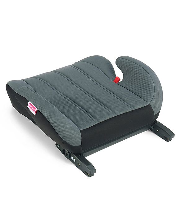 Babyhug ISOFIX Booster Seat | Forward Facing (2236kg) | Age group 3 (6 - 12 year Old) ECE R44/04 |Black & Grey