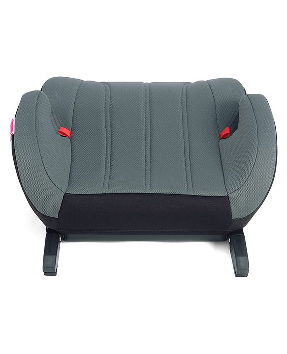 Babyhug ISOFIX Booster Seat | Forward Facing (2236kg) | Age group 3 (6 - 12 year Old) ECE R44/04 |Black & Grey
