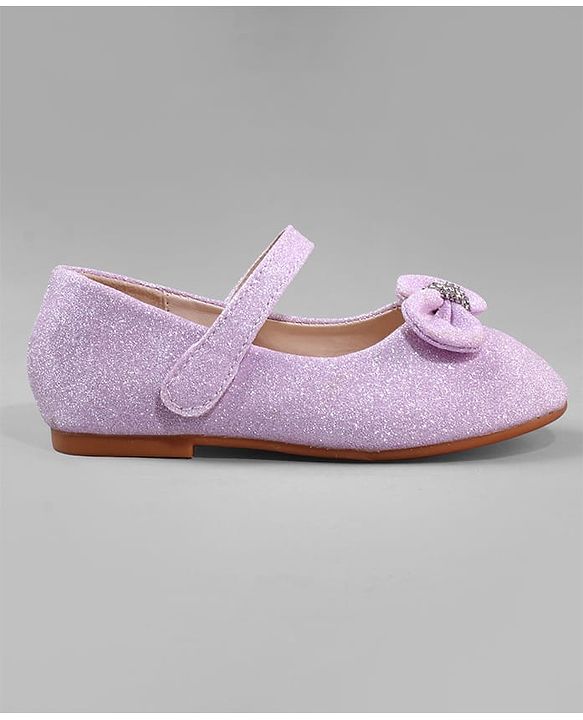 Cute Walk by Babyhug Ballerina with Bow Applique - Pink