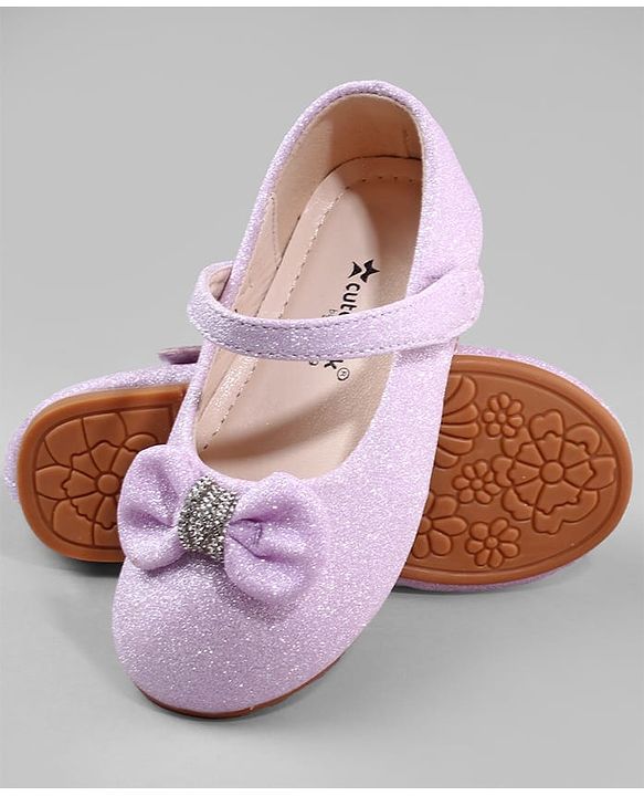 Cute Walk by Babyhug Ballerina with Bow Applique - Pink