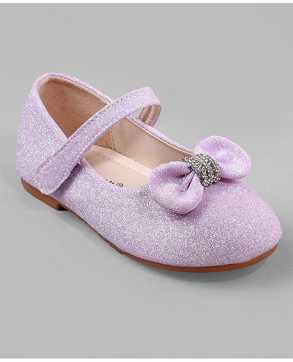 Cute Walk by Babyhug Ballerina with Bow Applique - Pink