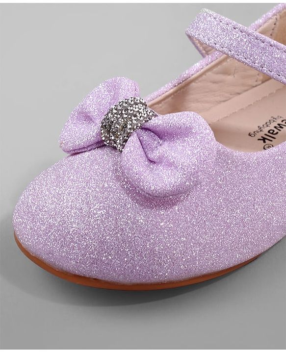 Cute Walk by Babyhug Ballerina with Bow Applique - Pink